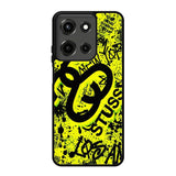 stussy yellow X6147 Motorola Moto G 5G 2025 Case