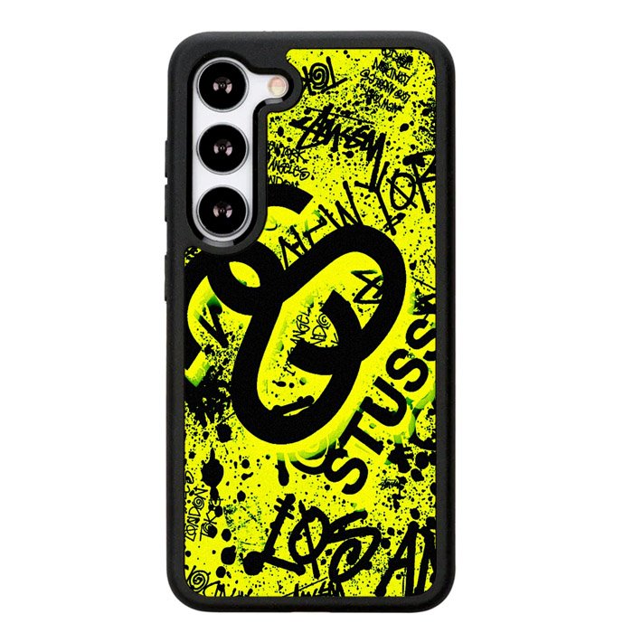 stussy yellow X6147 Samsung Galaxy S25 Plus 5G , Samsung Galaxy S25+ 5G Case