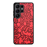 Keith Haring Colors Go Back X0151 Samsung Galaxy S26 Ultra Case