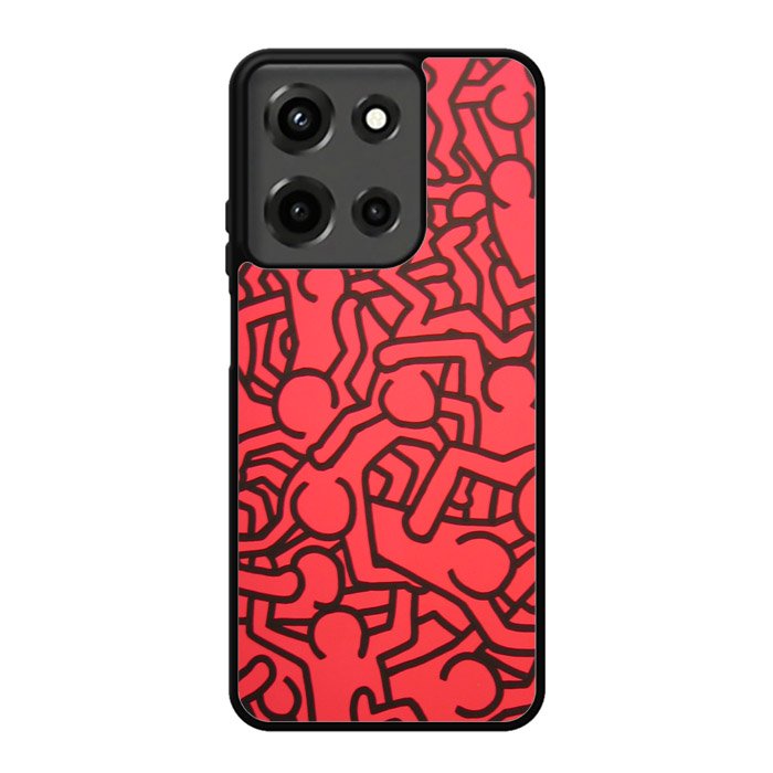 Keith Haring Colors Go Back X0151 Motorola Moto G 5G 2025 Case