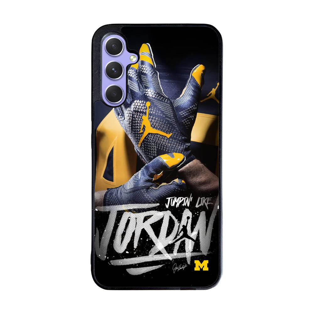 Michigan and Jordan Case Samsung Galaxy A35 5G BC0758