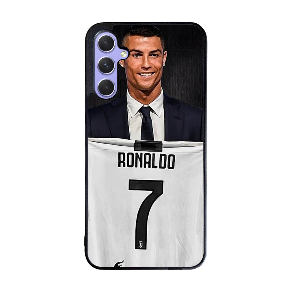 Best Cristiano Ronaldo Juventus Case Samsung Galaxy A35 5G BC0726