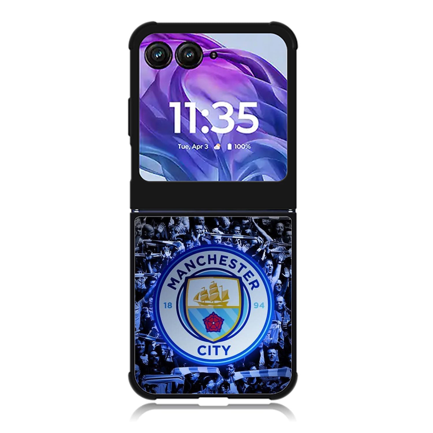 Manchester City Motorola Moto Razr 2024 , Moto Razr 50 Case FE0791