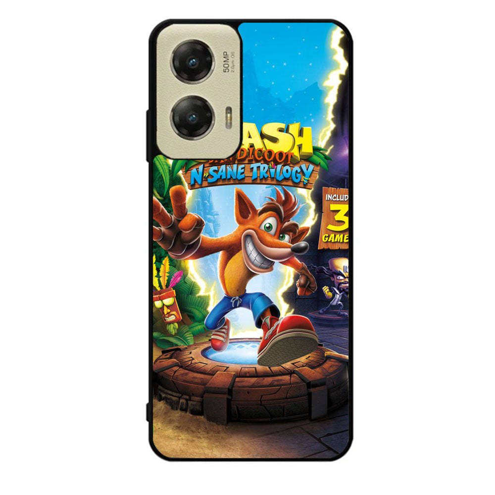 Crash Bandicoot N. Sane Case Motorola Moto G Stylus 2024 5G BC0812