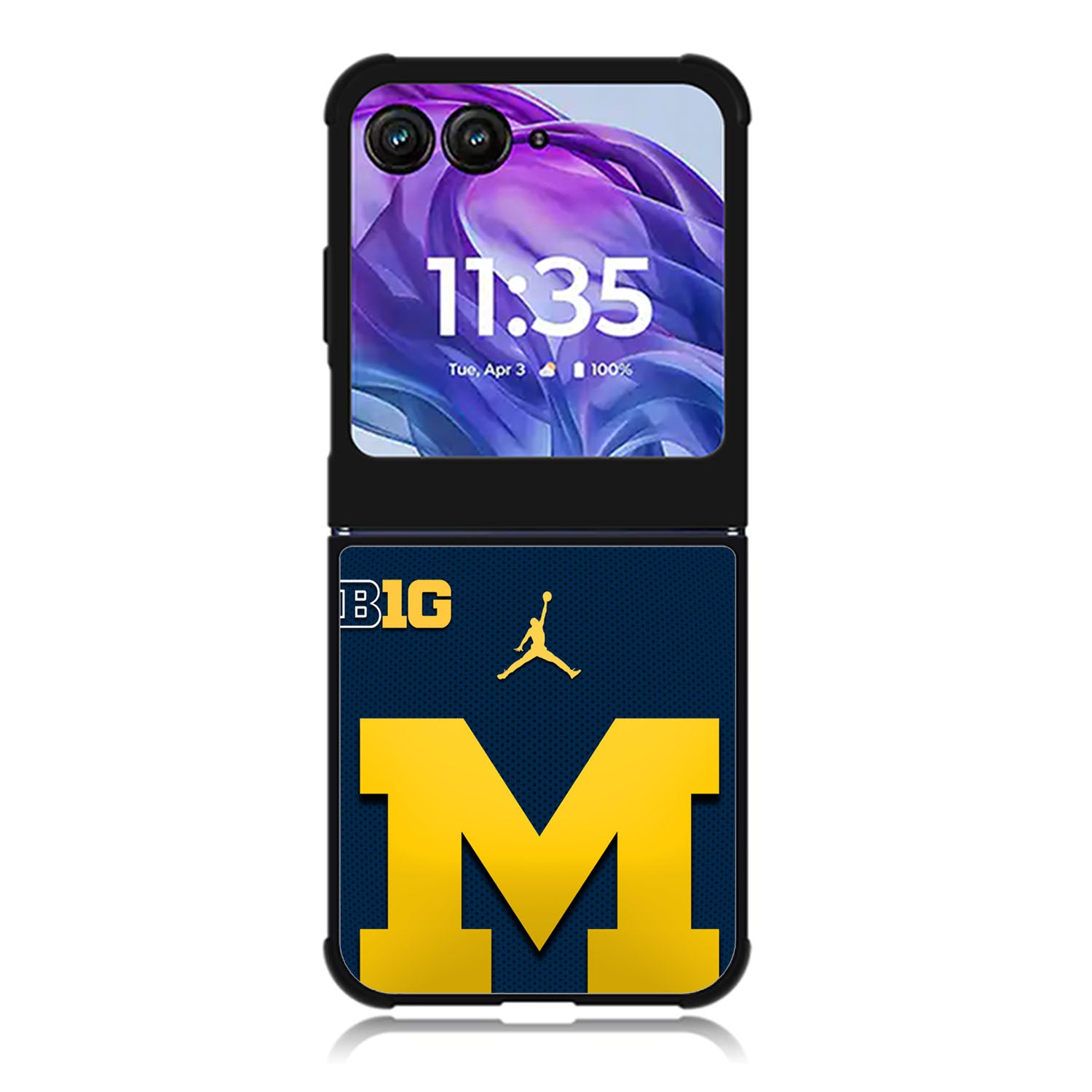 michigan wolverines Motorola Moto Razr Plus 2025/2024 Case, Moto Razr 50 Ultra 5G BC0848