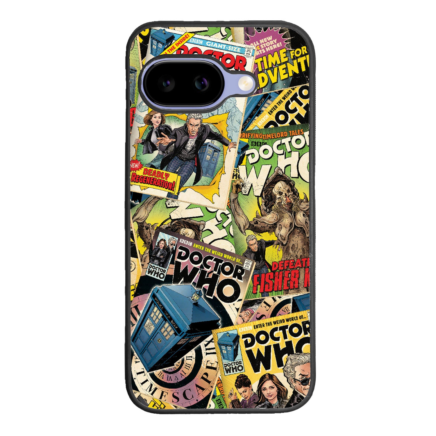 Doctor Who Comic Book Case Google Pixel 9A BC0839