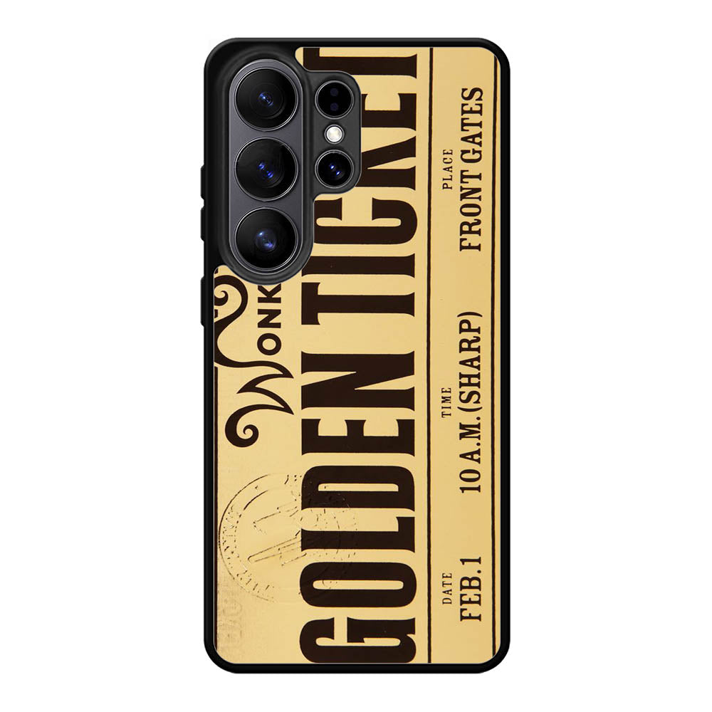 Golden Ticket Chocolate Samsung Galaxy S26 Ultra Case BC0842