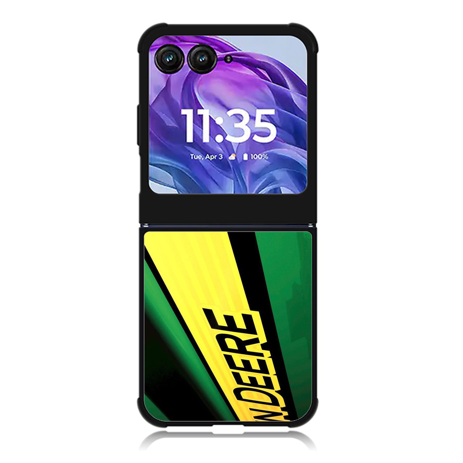 John Deere Logo Motorola Moto Razr Plus 2025/2024 Case, Moto Razr 50 Ultra 5G BC0868