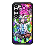 Rick E Morty Frases X9013 Samsung Galaxy S25 5G Case