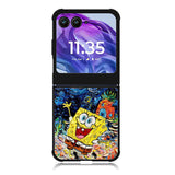 Spongebob Squarepants Art Motorola Moto Razr Plus 2025/2024 Case, Moto Razr 50 Ultra 5G BC0880