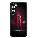 Black Houston Rockets X9065 Samsung Galaxy S25 5G Case