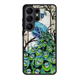 peacock stained glass Samsung Galaxy S26 Ultra Case BC0913