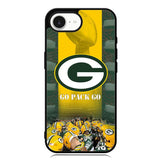 green bay packer wall border X9984 iPhone 16e Case