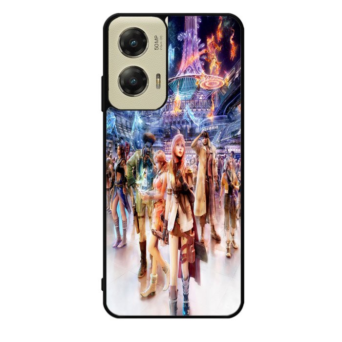 Final Fantasy all character XIII X0906 Motorola Moto G Stylus 5G 2024 Case