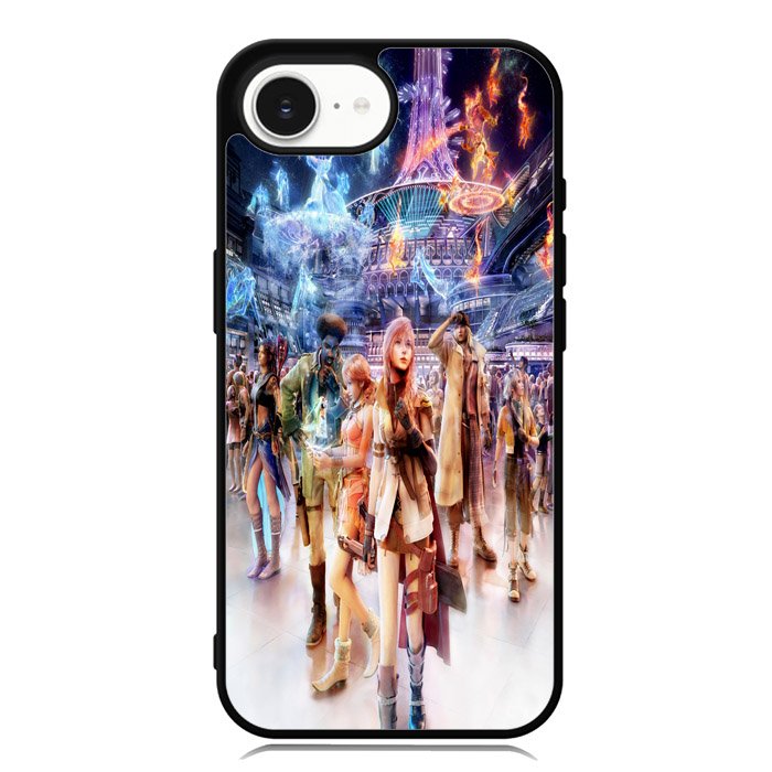 Final Fantasy all character XIII X0906 iPhone 16e Case