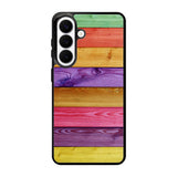 colorful wood Samsung Galaxy S26 Plus Case FE0164