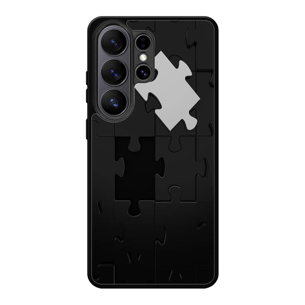 puzzle black Samsung Galaxy S26 Ultra Case FE0515