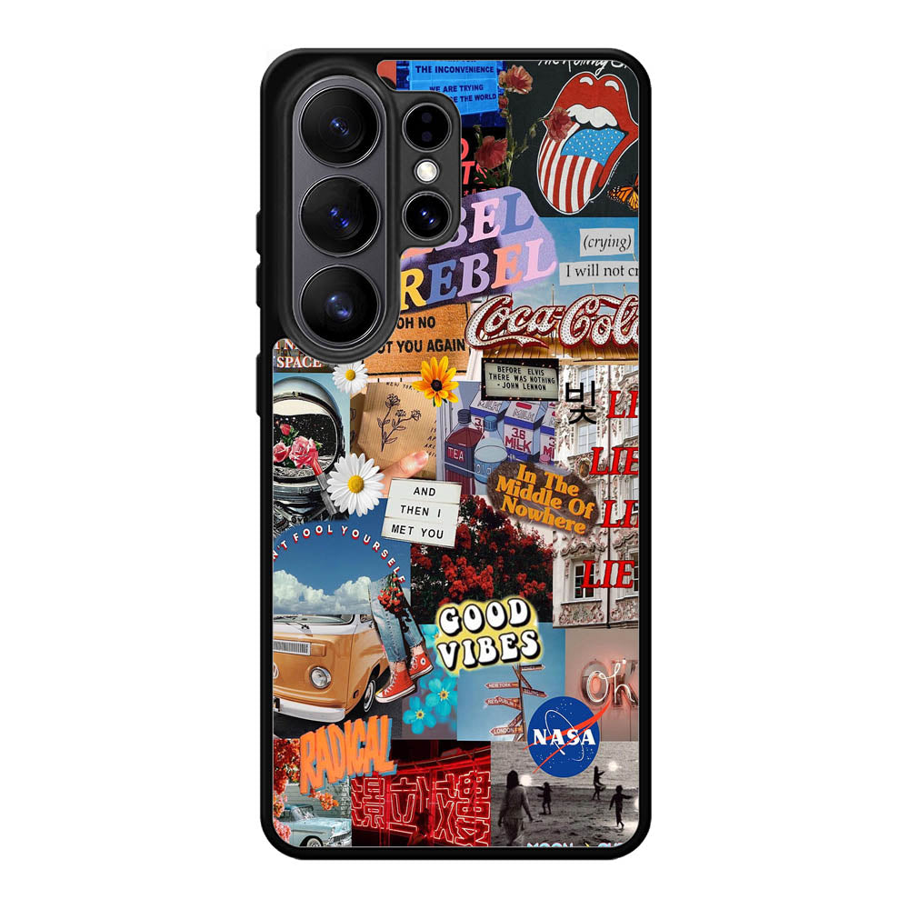Retro aesthetic Samsung Galaxy S26 Ultra Case FE0537