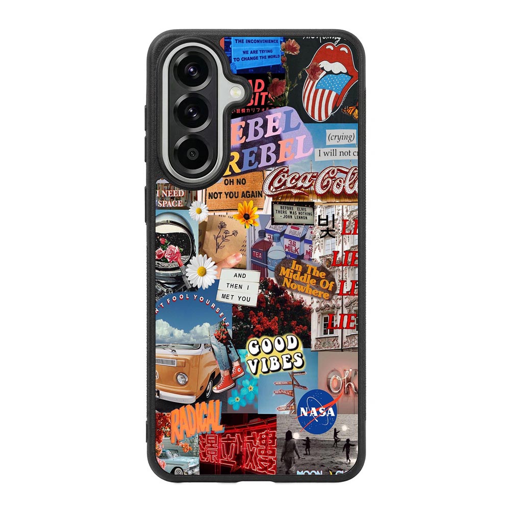 Retro aesthetic Samsung Galaxy A57 Case FE0537