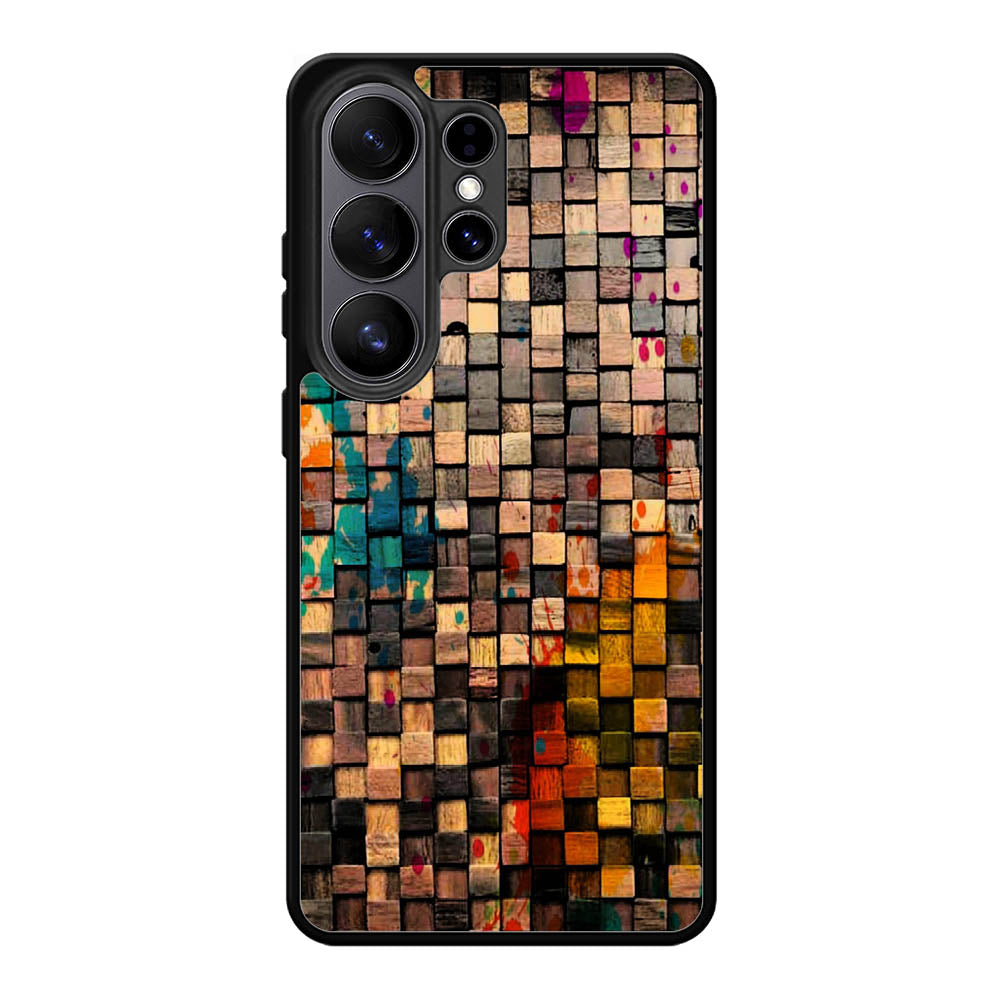 Wooden Blocks Samsung Galaxy S26 Ultra Case FE0657