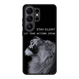 Let your actions speak Samsung Galaxy S26 Ultra Case FE0399
