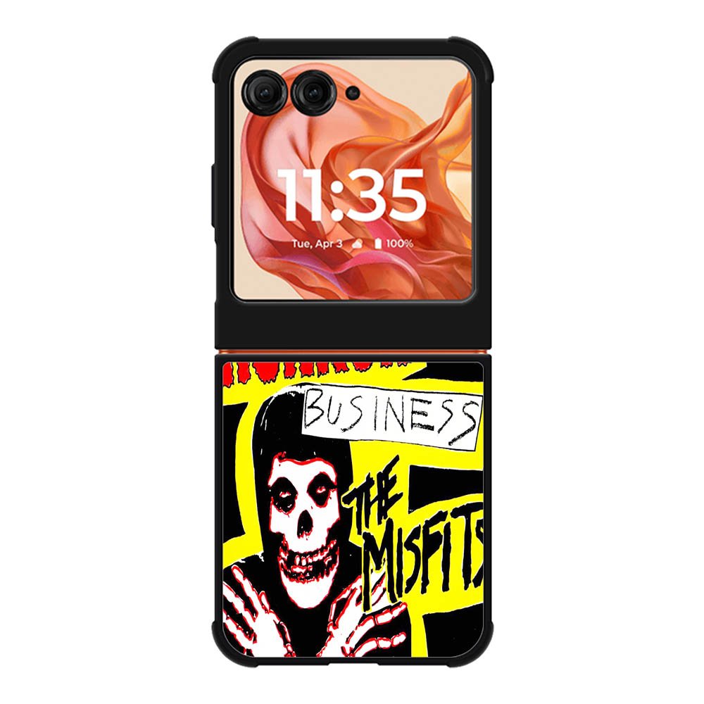 The Misfits Horror Business B0033 iPhone 5S Case - Plastic / Black Motorola Moto Razr 2025/2024 , Moto Razr 60/50 Case BC1959
