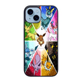 Pokemon Eevee Collage B0052 LG Google Nexus 5 Case - Plastic / Black Case iPhone 15 Plus BC1960