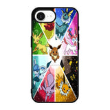 Pokemon Eevee Collage B0052 LG Google Nexus 5 Case - Plastic / Black iPhone 17e Case BC1960