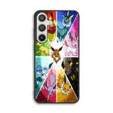 Pokemon Eevee Collage B0052 LG Google Nexus 5 Case - Plastic / Black Samsung Galaxy A26 5G Case BC1960