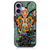 Pies Para Frida Kahlo B0056 iPhone 6s Case - Plastic / Black iPhone 17 Case BC1961