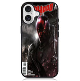 Red Hood B0160 Samsung Galaxy S5 Case - Rubber / Black Case iPhone 16 BC1963