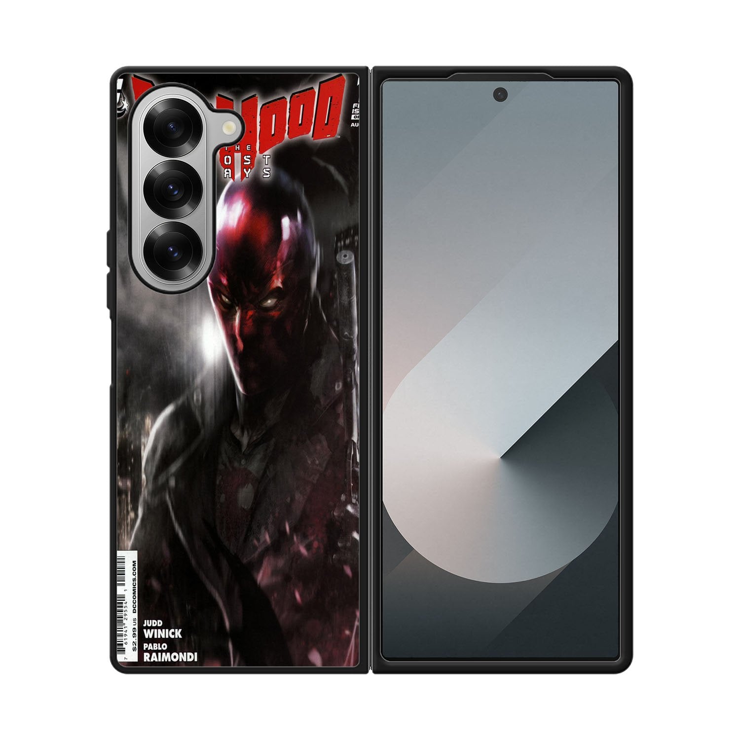 Red Hood B0160 Samsung Galaxy S5 Case - Rubber / Black Case Samsung Galaxy Z Fold 6 5G BC1963