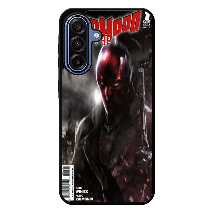 Red Hood B0160 Samsung Galaxy S5 Case - Rubber / Black Samsung Galaxy A17 5G Case BC1963