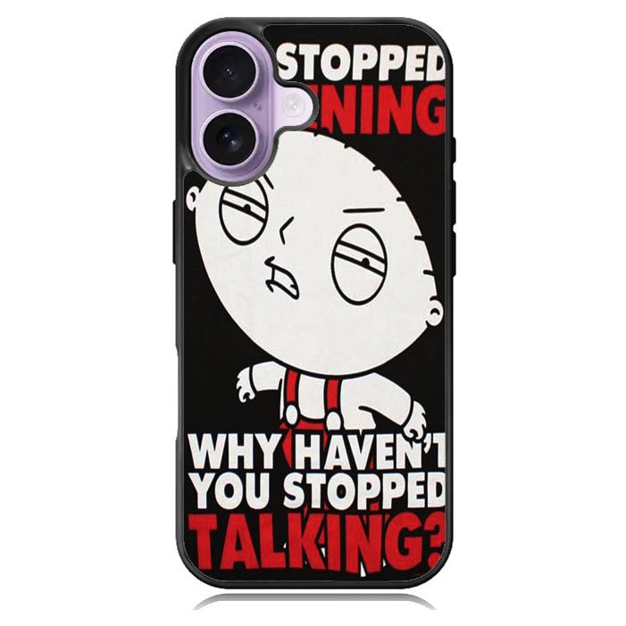 Family Guy Stewie Quote B0207 iPhone 17 Case BC1965