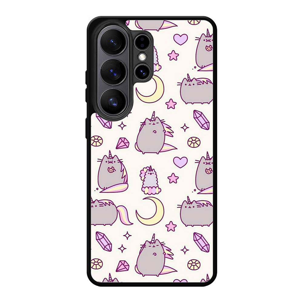 Pusheen Kawai Cute Samsung Galaxy S26 Ultra Case BC2034