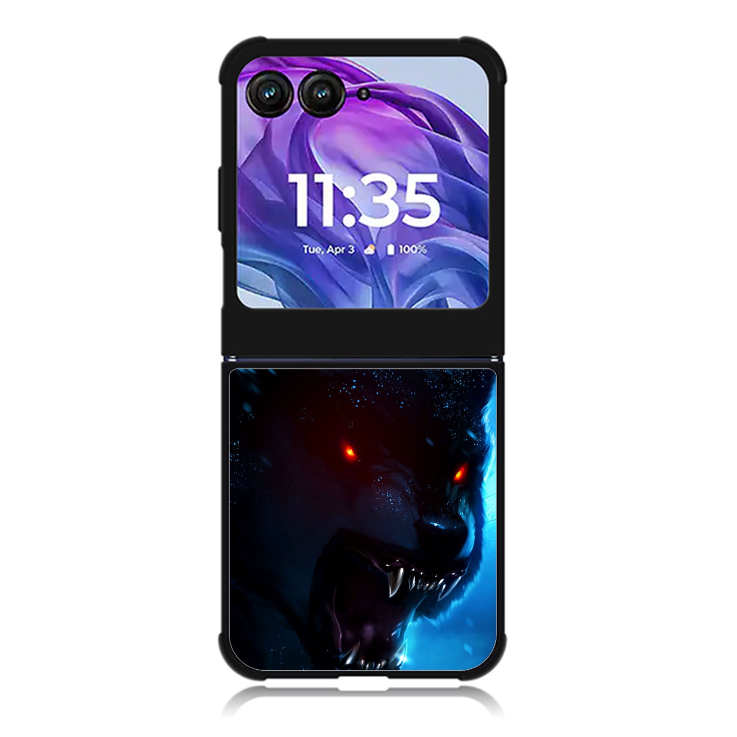 Wolf Wallpaper Motorola Moto Razr Plus 2025/2024 Case, Moto Razr 50 Ultra 5G BC1983