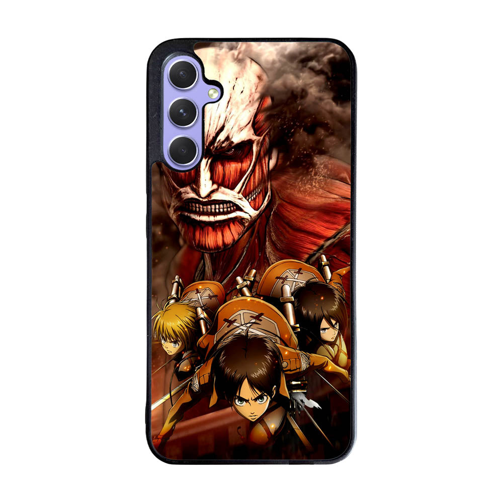 attack on titan collosium titan Case Samsung Galaxy A35 5G BC2243