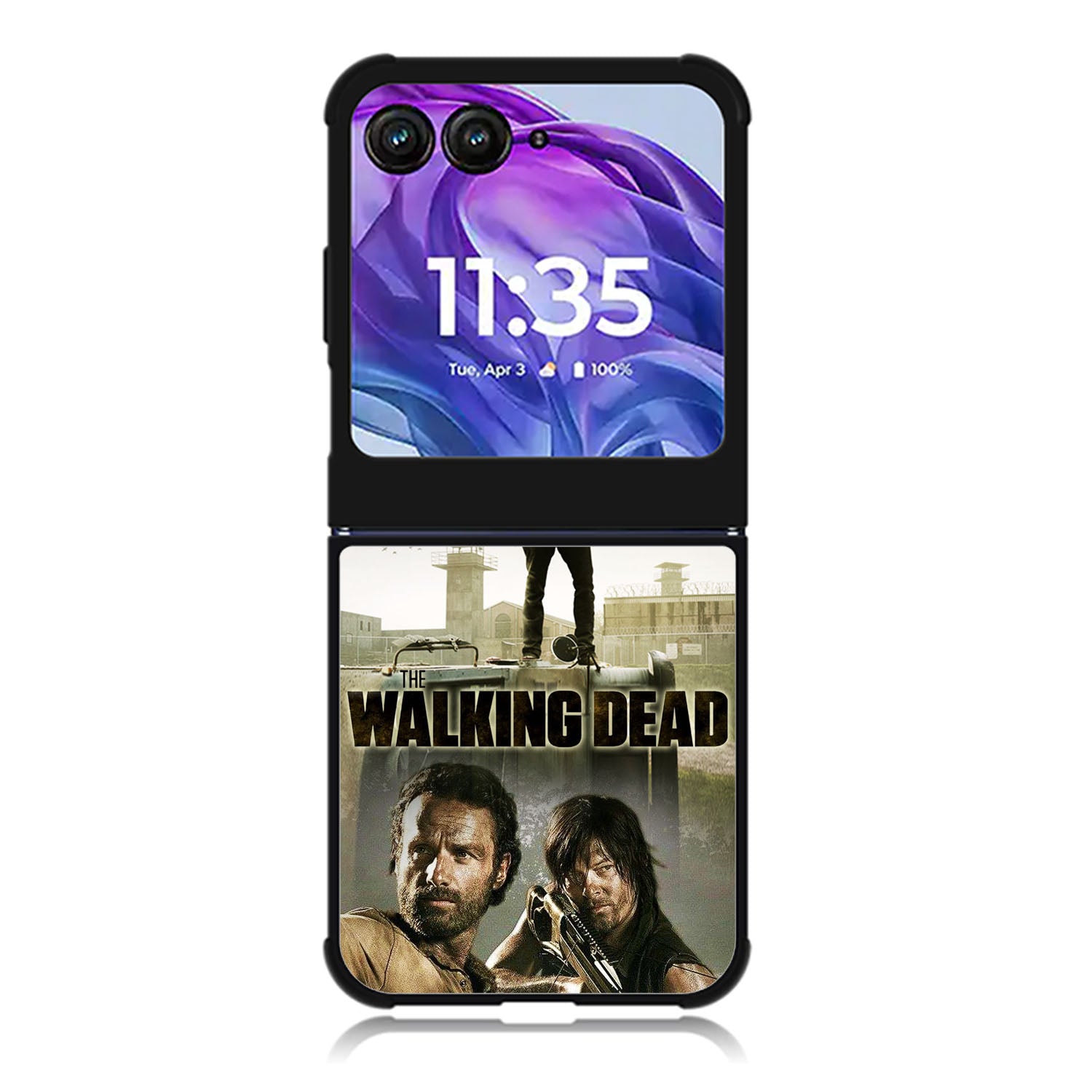 the walking dead movie Motorola Moto Razr Plus 2025/2024 Case, Moto Razr 50 Ultra 5G BC2011