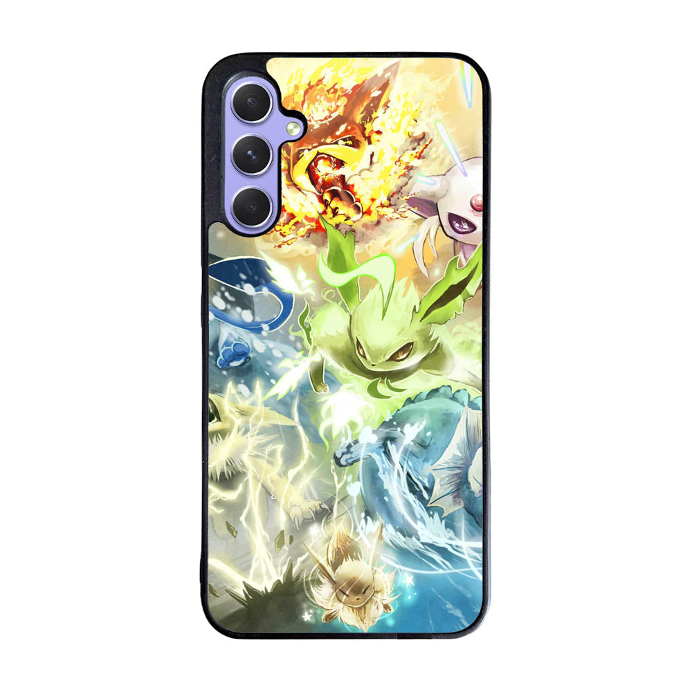 Pokemon Eevee Evolutions Case Samsung Galaxy A35 5G BC2021