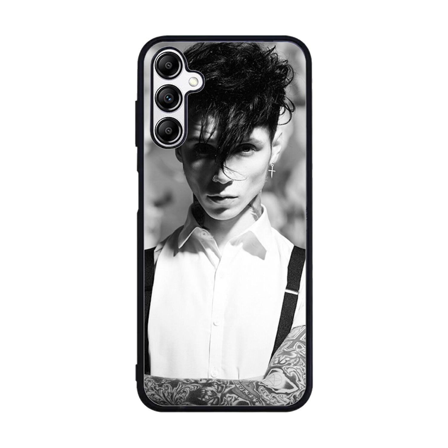 Andy Black Monochrome Case Samsung Galaxy A15 BC2235