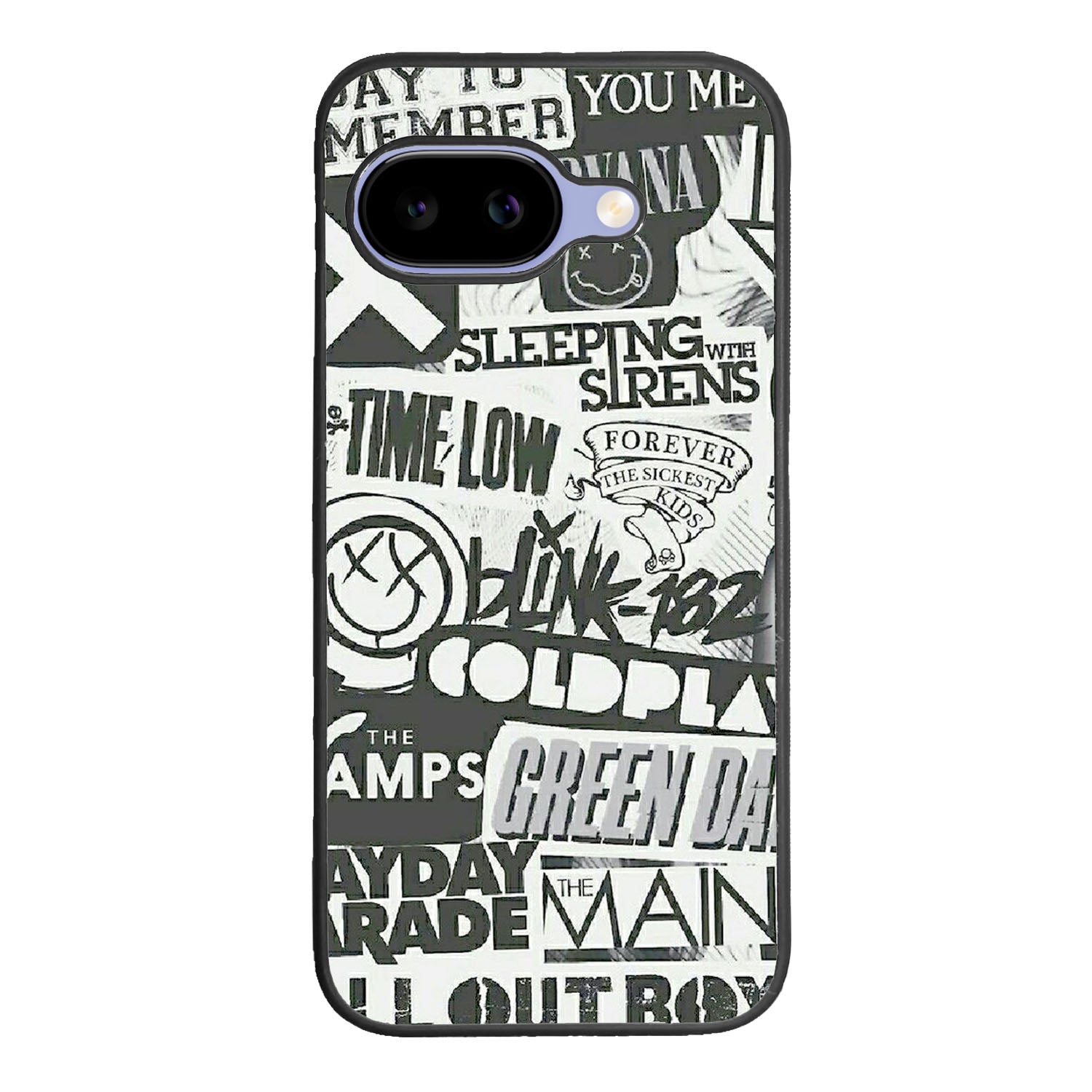 Rock Bands Tumblr Collage Case Google Pixel 9A BC2047