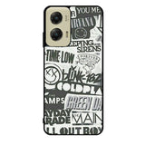 Rock Bands Tumblr Collage Case Motorola Moto G Stylus 2024 5G BC2047