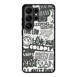 Rock Bands Tumblr Collage Samsung Galaxy S26 Ultra Case BC2047