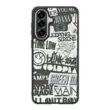 Rock Bands Tumblr Collage Samsung Galaxy A57 Case BC2047