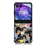 Tina Belcher Collage Bob's Burgers Motorola Moto Razr 2024 , Moto Razr 50 Case FE2013