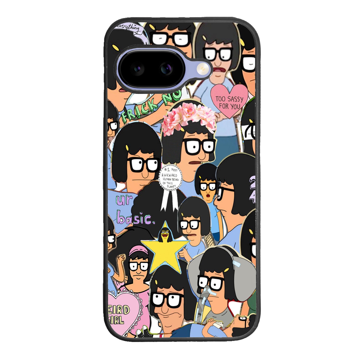 Tina Belcher Collage Bob's Burgers Case Google Pixel 9A BC2013