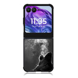 Wolf Howling Smoke Motorola Moto Razr 2024 , Moto Razr 50 Case FE1981