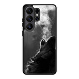 Wolf Howling Smoke Samsung Galaxy S26 Ultra Case BC1981