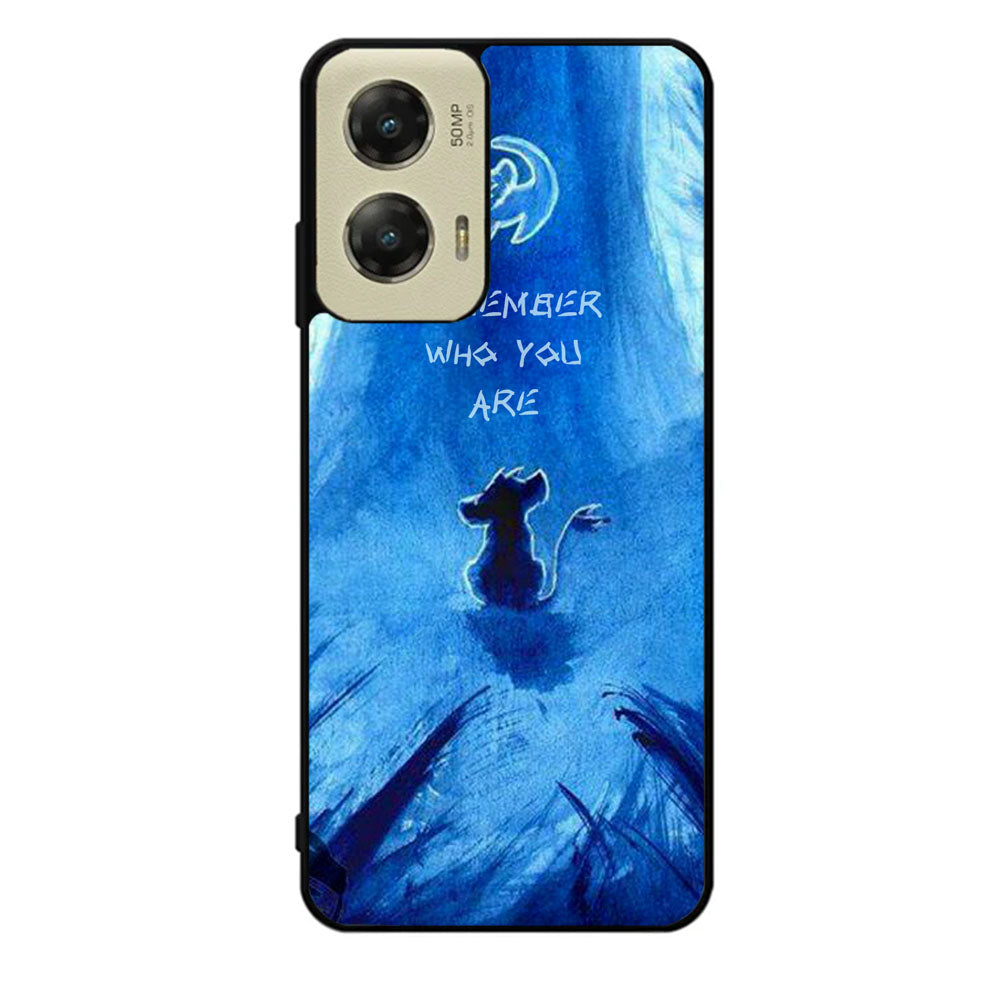 Lion King Hakuna Matata Remember Who You Are Case Motorola Moto G Stylus 2024 5G BC2171