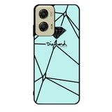 Diamond Supply Co Brilliant Diamond Blue Case Motorola Moto G Stylus 2024 5G BC2198